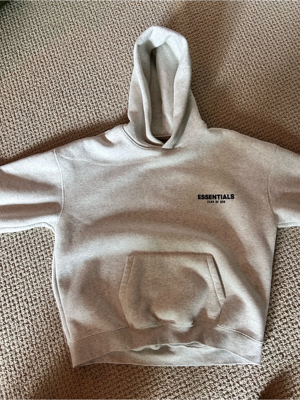 Essentials Light oat hoodie